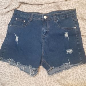 JJ Malibu Cut-Off  Denim Jean Shorts